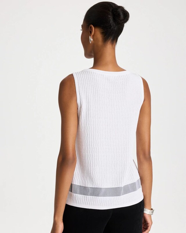 Travelers Sheer Stripe Tank - image 3
